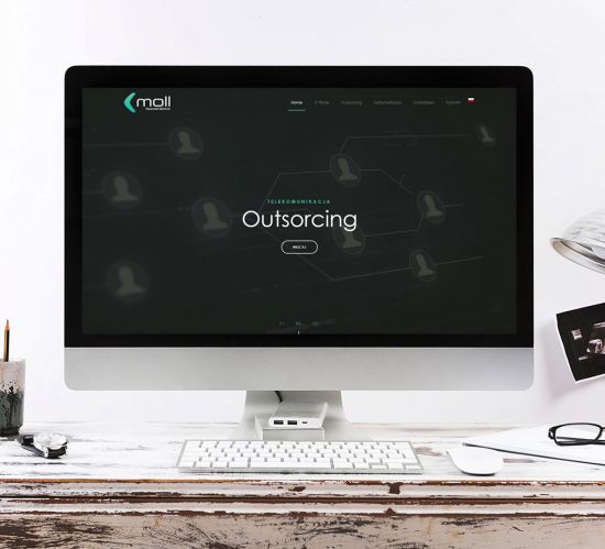 Strona internetowa - branża telekomunikacyjna.
www.moll.com.pl